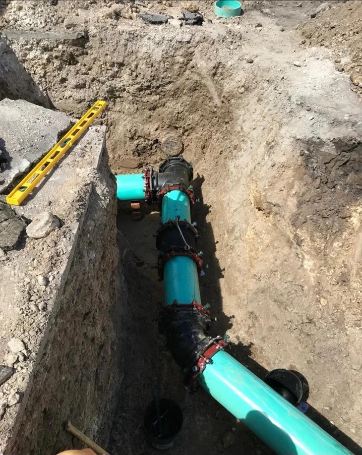 Water & Sewer Main Construction