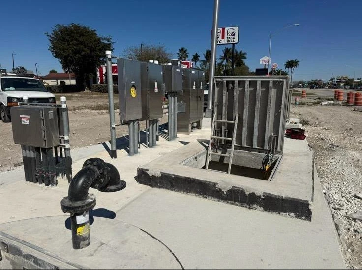 Pump Station Construction